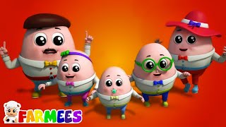 Famiglia Delle Dita Humpty Dumpty Filastrocca Animata per Bambini e Altri Video [upl. by Alliuqaj]