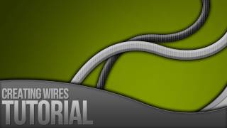 Photoshop Tutorial How to create Wires [upl. by Nannette]