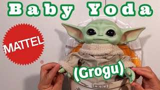 Baby Yoda Grogu de MATTEL  ESPAÑOL [upl. by Dalis636]