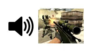 AWP Shot  Sound Effect [upl. by Cyrano]