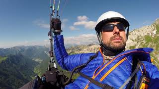 Annecy Paragliding Cross Country with Jocky Sanderson [upl. by Nidnarb]