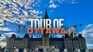 Best Ottawa Walking TourGuide  Historical Guide  Parliament  Bank Of Canada  4k HDR [upl. by Brawner]