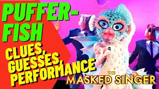 Pufferfish Performance Clues and Guesses  Masked Singer  Episode 2 [upl. by Duvall]