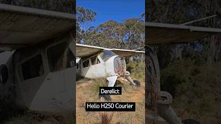 The only Helio Courier in Australia abandoned shorts aircraft derelict Australia [upl. by Ailgna]