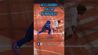 🦋BEST DRIBBLE PULL UP IN NBA2K25🦋shorts shortvideo [upl. by Olsewski543]