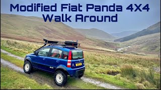 Modified Fiat Panda 4X4  Walk around [upl. by Enrak]