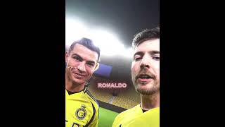 Ronaldo Really Made Mrbeast Change 🤯 [upl. by Elonore508]