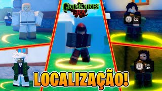 LOCALIZAÇÃO de TODOS os NPCS APÓS A CHEGADA do UPDATE 1 do GRIMOIRES ERA  Roblox  GG Games [upl. by Grounds]