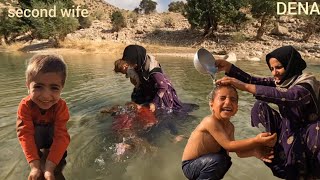 River Bath Rituals Maral amp Moins Joyful Splash with Mom  Nomadic Life 🌊 [upl. by Mindy508]