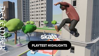 skate Insider Playtest Highlights December 2023  skate [upl. by Cromwell135]