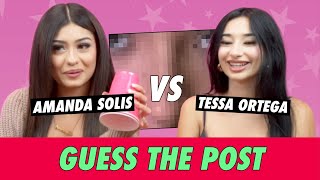 Tessa Ortega vs Amanda Solis  Guess The Post [upl. by Mathur]