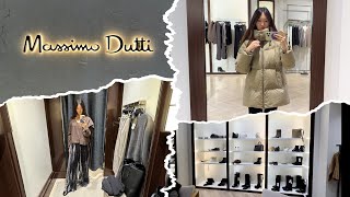 Shopping vlog Massimo Dutti  New collection  trying  шопинг и примерка [upl. by Einra581]