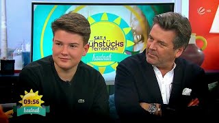 Thomas Anders mit Alexander  Frühstücksfernsehen SAT1 HD 02112017 [upl. by Nwahsyt]