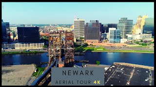 NEWARK  4K AERIAL DRONE [upl. by Htabmas56]