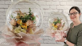 Bubble Balloon Flower Bouquet Tutorial [upl. by Elum912]