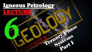 Igneous petrology  6  Ternary system part 1 of 3  Geology concepts [upl. by Wolgast]