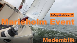 Zeilen van Enkhuizen naar het Marieholm evenement in Medemblik en training voor zeilers [upl. by Dranal]