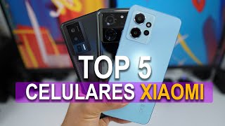 TOP 5 MEJORES CELULARES DE XIAOMI 2024 [upl. by Leandro419]