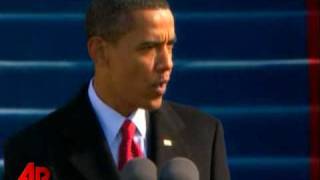 Obamas Inaugural Speech Part II [upl. by Rudd]