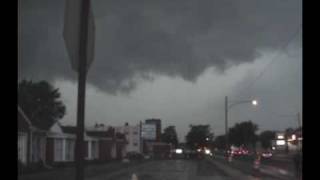 Severe Thunderstorms Wyandotte MI 7208 Part 2 [upl. by Schilt738]