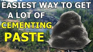 Easiest Way to Get a Lot of Cementing Paste  Ark Survival Evolved [upl. by Anelem945]