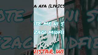 AYA kwa aya lyrics video [upl. by Namyac428]