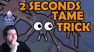 How to Tame a Karkinos in 2 minutes WITHOUT a Trap Tips and tricks  I HATE Aberration [upl. by Nabalas]