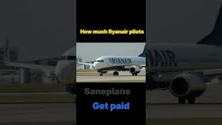 How much ryanair pilots earn ryanair aviationedit [upl. by Unity]