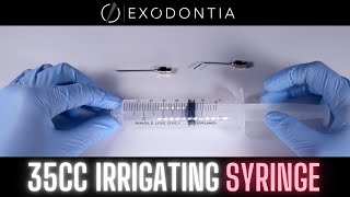 35CC IRRIGATING SYRINGE  OnlineExodontiacom [upl. by Hsenid]