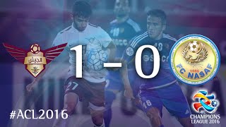 EL JAISH vs NASAF AFC Champions League 2016 Group Stage [upl. by Lleryt]