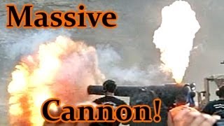 HUGE Black Powder Cannon at Knob Creek 2012 [upl. by Oni]