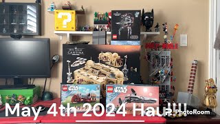 My Lego Star Wars May 4th 2024 Haul [upl. by Kcirederf958]