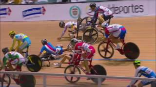 TOP 10 TRACK CYCLING CRASHES [upl. by Nyllij]