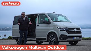 Volkswagen Multivan Outdoor  Prueba  Test  Review en español  cochesnet [upl. by Akitahs]