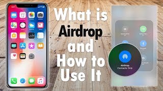 What is Airdrop and How to Use it on an iPhone Send Large Files between Apple Devices [upl. by Yrahca]