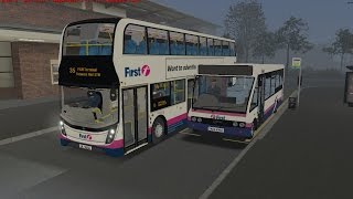 OMSI 2  Buses Of The West Country Route 35 to Totnes Rail Station Enviro500 MMC [upl. by Jaymee]