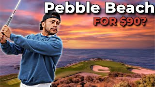 My Best Round At Pebble Beach [upl. by Anitnauq]