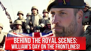 Royal Colonel on the Frontlines Prince William’s Day with the Welsh Guards [upl. by Norreht378]