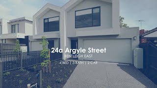 24a Argyle Street Bentleigh East  Property Walk Thru Video  Metropole Properties Melbourne [upl. by Dorweiler]