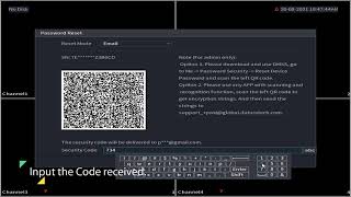 Dahua Password Reset via GDMSSEmail [upl. by Rhtaeh]