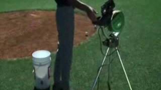 Atec Power Streak Baseball Softball Pitching Machine [upl. by Pepillo]