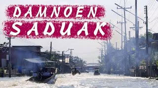 Damneon Saduak  Floating Market [upl. by Kcerb]