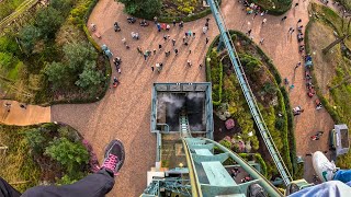 Baron 1898 4K 60fps frontseat onride POV Efteling 2024 [upl. by Eiramait]