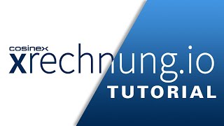 xrechnung Videotutorial [upl. by Analart807]