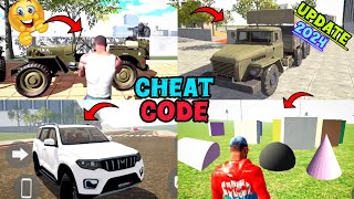 SCORPION ARMY JEEP amp NEW PROPS CHEAT CODE IN INDIAN BIKE DRIVING 3D NEW UPDATE 2024 [upl. by Margo]