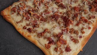 How to Make Breakfast Pizza  School Breakfast Pizza Recipe [upl. by Gaby]