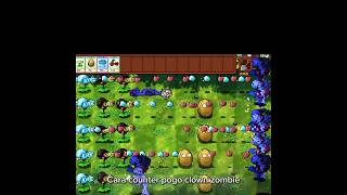 Cara mengcounter pogo clown zombie 💀💀💀💀 Zombie pvz pvzfusion shorts [upl. by Alleroif]