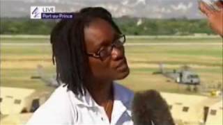 Haiti Oxfams Yolette Etienne interview with Channel 4 [upl. by Nivrag654]