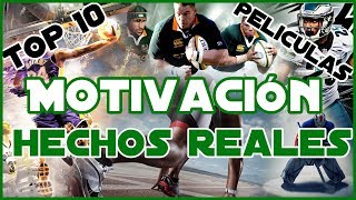 Top 10 Peliculas de Motivación Deportiva Basadas en Hechos Reales  Parte 1  Top Cinema [upl. by Nurav459]