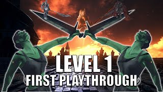 I beat dark souls 3 at level 1 but Ive never played it [upl. by Adoree]